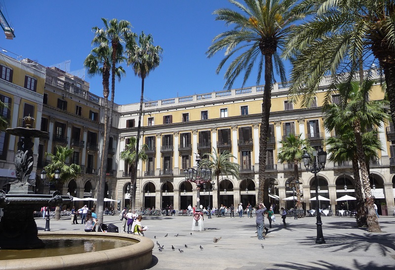 The Royal Square, Barcelona