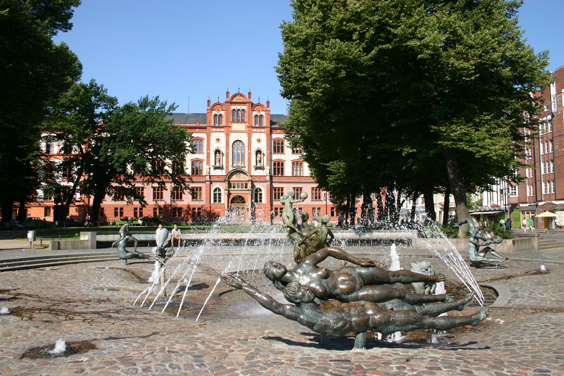 University Square, Rostock