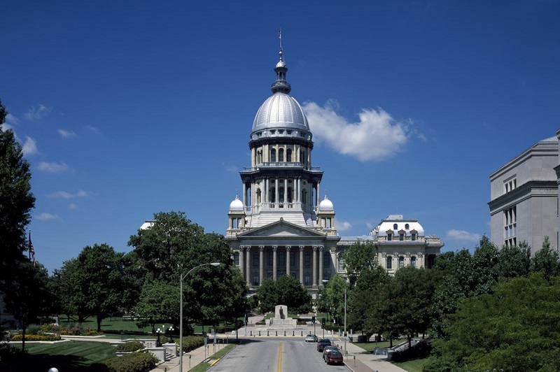 Illinois State Capitol, Springfield USA